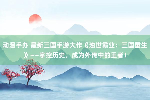动漫手办 最新三国手游大作《浊世霸业：三国重生》——掌控历史，成为外传中的王者！