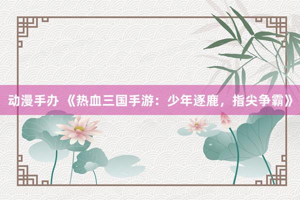 动漫手办 《热血三国手游：少年逐鹿，指尖争霸》