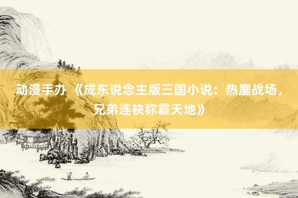 动漫手办 《成东说念主版三国小说：热鏖战场，兄弟连袂称霸天地》