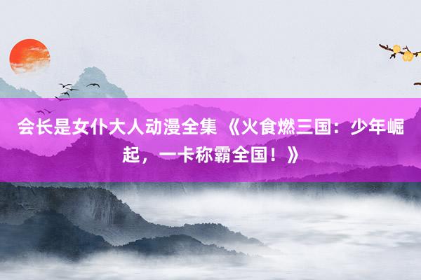 会长是女仆大人动漫全集 《火食燃三国：少年崛起，一卡称霸全国！》