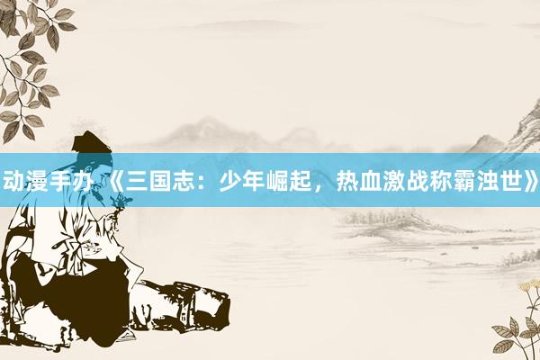 动漫手办 《三国志：少年崛起，热血激战称霸浊世》